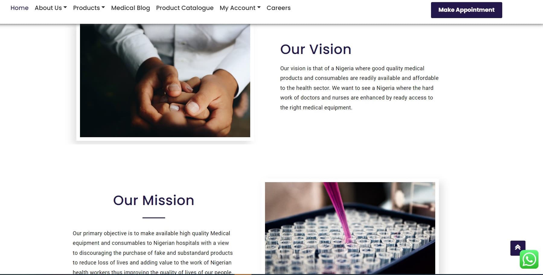Company website