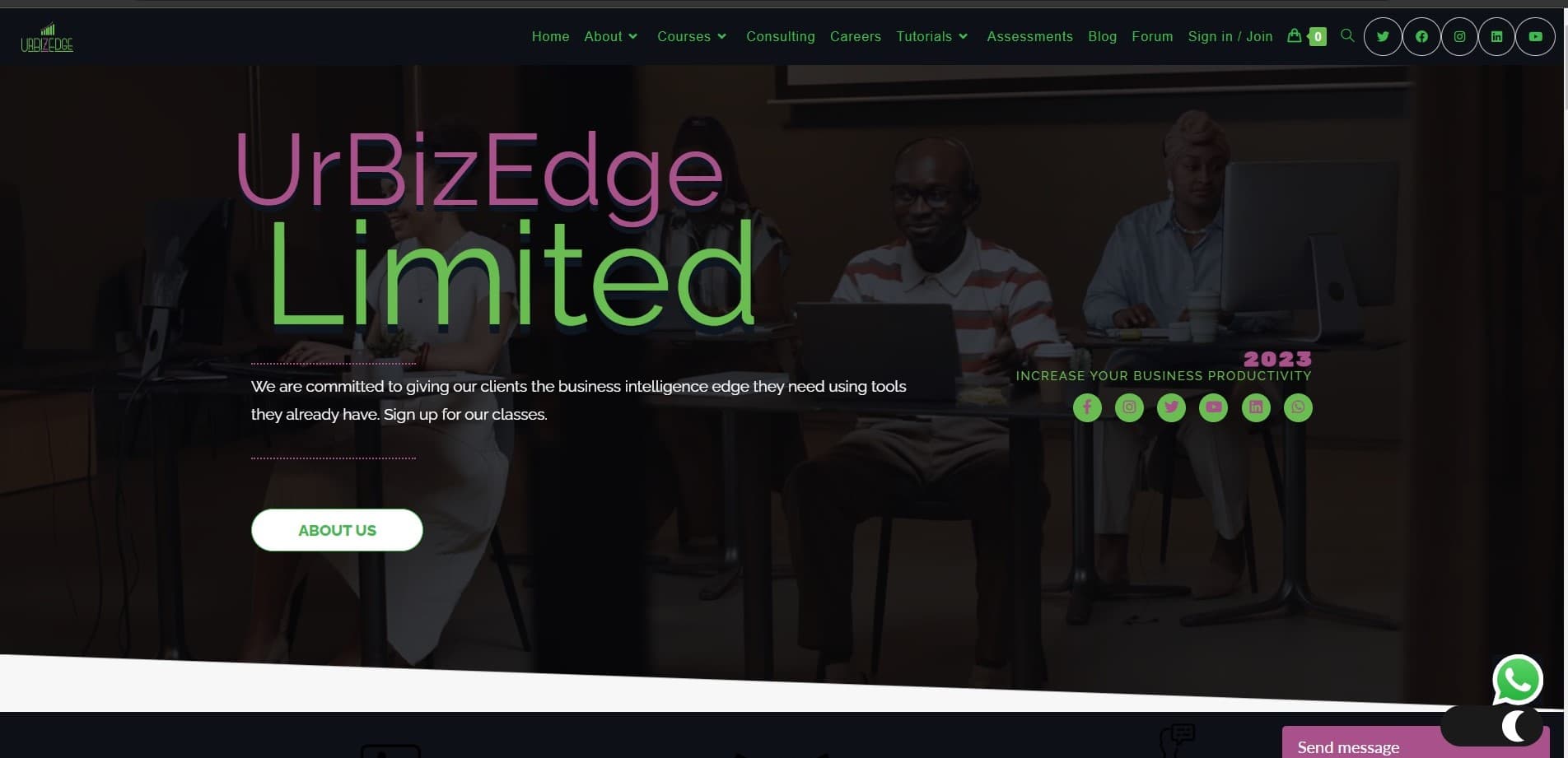 Company website