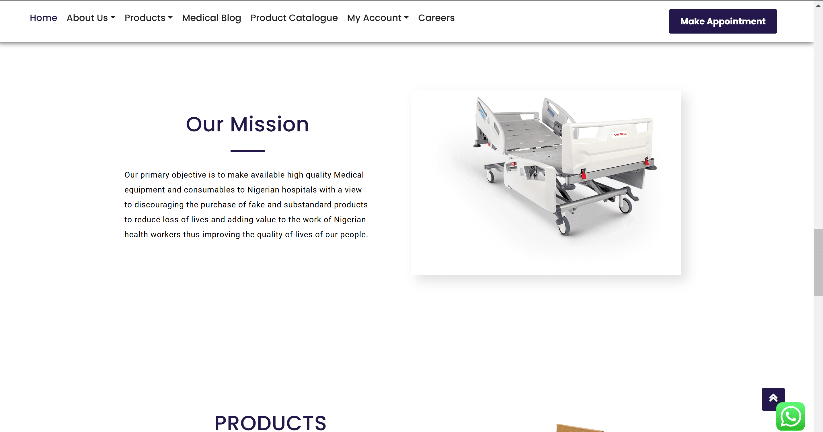 Company website