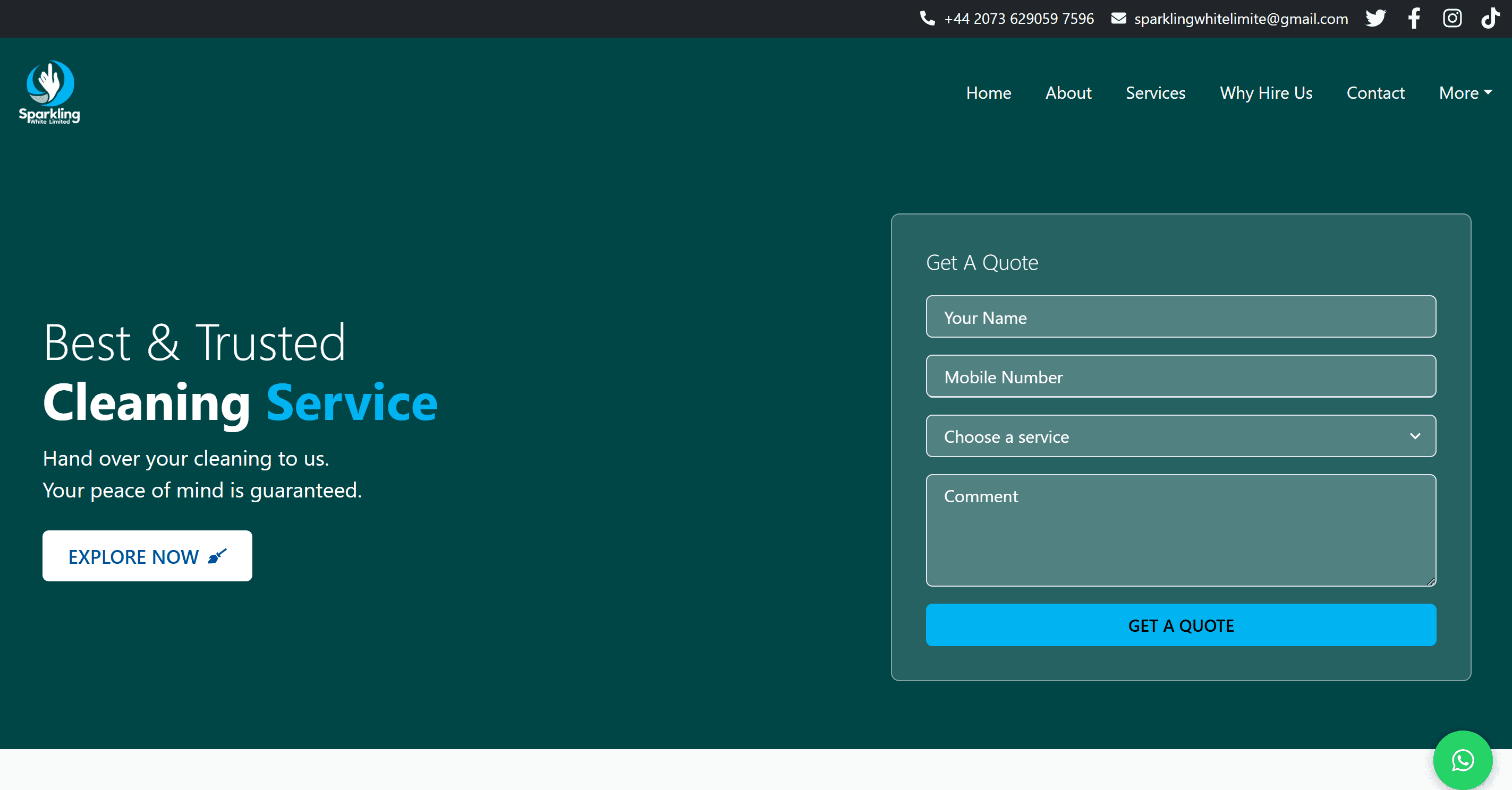 Company website