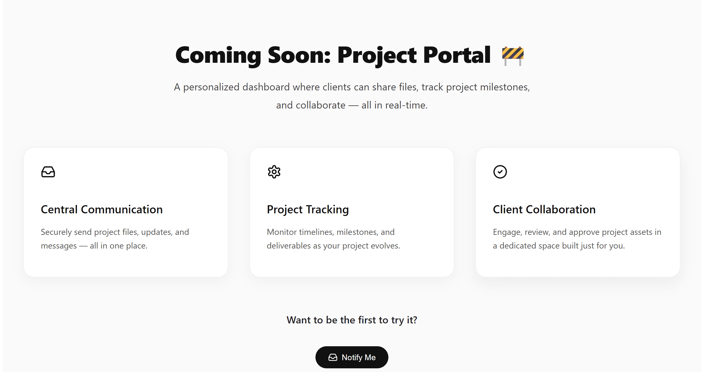 Project Portal